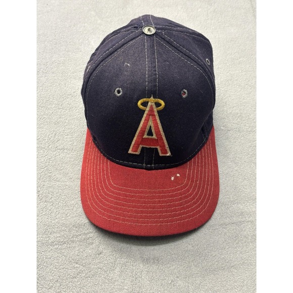 Vintage California Angels Hat Cap Fitted Mens 7 MLB Baseball Sports Specialties